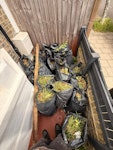 garden waste it’s greeen waste with some stones at the bottom of a few bags, so some are a bit more heavy SW9 - removed for £104