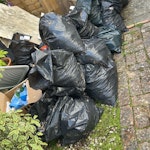 DIY bagged waste Max 25 Small bags of cement type rubble from a kitchen floor, ceramic tiles (will be bagged up), old toilet. Several sheets old plasterboard which will also be bagged up. There’s also a Belling range cooker and Bosch dishwasher free if you want them. RH4 - removed for £214