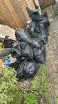 DIY bagged waste Max 25 Small bags of cement type rubble from a kitchen floor, ceramic tiles (will be bagged up), old toilet. Several sheets old plasterboard which will also be bagged up. There’s also a Belling range cooker and Bosch dishwasher free if you want them. RH4 - removed for £214