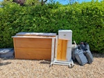 wardrobe, fridge, bags wardrobe, fridge, bags - NOT THE SLABS - BN2 - removed for £175