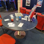 Table removal Betfred shop 44 - 1x table removal M20 - removed for £53