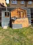 6x6 shed Broken down 6x6 shed DA9 - removed for £104