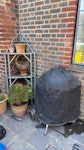 BBQ, outdoor shelves, pallet BBQ, outdoor shelves, wooden pallet & cardboard boxes NW11 - removed for £117