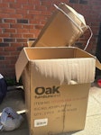 Cardboard, packing material Cardboard, packaging bags, rubbish BL1 - removed for £43