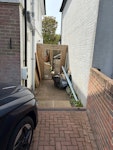 Mixed Building Waste Collectio Mix of materials:
• Broken concrete and paving slabs (heavy — main bulk of the load)
• MDF boards and offcuts
• Cedral cladding offcuts
• Metal trims/sections
Very easy access — you can reverse a van straight onto the driveway, waste is piled right next to where you’d park. No carrying through the house or awkward corners.
Please note the concrete GU7 - removed for £250