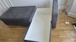 L shaped sectional sofa bed grey l shaped sofa bed. needs further dismantle to get out of the door. 
also additional bag of household items for waste removal. SE4 - removed for £130
