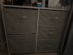 Mix household items Dressing table with drawers, Shoe rack, drying rack, standing mirror, clothes rail, ironing board, bags with pillows x6 WC1X - removed for £130