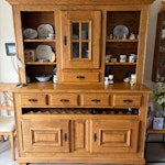 large oak french dresser Heavy French Oak dresser in 2 parts.
Perfect condition TN15 - removed for £78