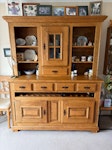 large oak french dresser Heavy French Oak dresser in 2 parts.
Perfect condition TN15 - removed for £78