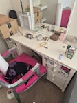 Furniture on second floor 2 double bed mattresses, 3 draw unit, dressing table. All in one room on the second floor of a maisonette RH9 - removed for £134