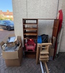 Box of rubbish and random stuf Box of random junk - no hazardous substances, and parts of an old wardrobe BR1 - removed for £94