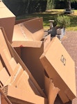 Large pile of cardboard boxes Large pile of cardboard boxes. RH8 - removed for £83