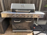 BBQ outdoor furniture & units Large BBQ which is quite old but still fully works, garden furniture set which we still use but are now replacing, 2x garden storage units one of which has some old stuff (mainly a pull up bar) inside TW11 - removed for £130