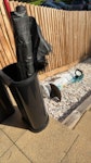 shed rubbish a fan, a strimmer, mop and a bin HP11 - removed for £65