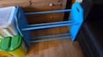 Kettle, pots, small toy chest Children's toys chest base, kettle and 2 medium sized pots SW19 - removed for £43