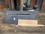 Old wooden door & offcuts wood Old wooden door & offcuts wood SW6 - removed for £59