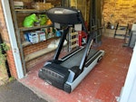 Running Machine - Faulty 211cm long
 94cm wide
158cm high

186kg

This is a LifeFitness 9500HR running machine. It does not work.
It was working last time we used it (couple of months ago) but today, it's dead. It's getting power but the display panel is not lighting up. Likely something straightforward if you have the skills to investigate it but I have neither the time nor the inclination.
This is big and heavy - it's a gym quality running machine. B91 - removed for £71