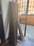 Bamboo fencing Bamboo fencing that’s been rolled up. Would fit in the back of a car with the seats down. E2 - removed for £43
