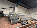 4-5 metres long, 18 heayrolls, 18 heavy carpet rolls (120 Kg each), 4-5 metres long, heavy duty purposes. Forklift on site present for the upload. HA0 - removed for £415