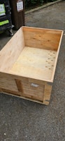 Light wooden pallet, 1.2m by 1 collected by TSS Waste
