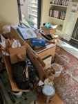 Cardboard boxes + curtain rail Will move to front of driveway for collection SE22 - removed for £94