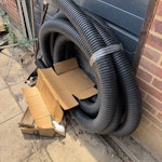 pallets, paper, some rebar assorted renovation / DYI, easy access via double gate. EN5 - removed for £257