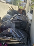 50 bag of rubish Mix garden waste, IKEA, and B&Q packaging, mainly PO4 - removed for £175