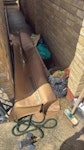 garden waste and cardboard garden waste and soil plus some cardboard SE23 - removed for £57