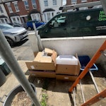 Cardboard boxes & other waste TW11 - removed for £38