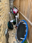 Household broken items Household broken items - pedestal fans, air fryers, buckets, basketballs & other sports equipment, frying pans & pots etc SW19 - removed for £130