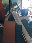 Various waste from garage Carpet, wood, plastics, broken shelves etc. All in my garage which you can access by van from the back lane. Photos show one pile of rubbish from different angles. BS16 - removed for £194