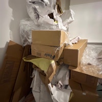 Paper and cardboard tape move collected by PT Waste Collection
