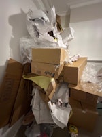 Paper and cardboard tape move collected by PT Waste Collection