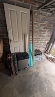 Various items Inc door collected by Carry Away Clearance