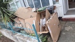 cardboard, wooden offcuts cardboard and wooden offcuts E17 - removed for £117