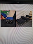 5x chairs to be collected Betfred; 5x chairs to be collected M20 - removed for £80