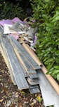 Old laminate floor offcuts Old laminate floor offcuts NP20 - removed for £150