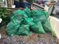 13 bags of garden waste collected by SID WASTE LTD