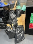 8 bags of Old floor and debris 8 bags of Old floor and debris SE15 - removed for £106