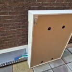 wood cabinets ikea packing NW3 - removed for £99