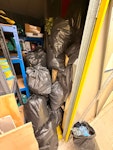 mixed waste 1 5foot fence panel, about 20 black bags:

5 have fence panels in them and the rest is mixed waste, 

around 4 bags of rubble, 

about 7 bags of green waste

then a few bags of mixed waste SE27 - removed for £94