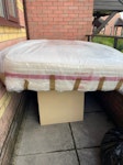 House clearance waste old double mattress with rain cover.
old large desk
5x bags of clothes
metal waste (8kg)
household waste (11kg)
old suitcase (3.8kg)
electric and electronics waste (5kg)
laptop and a old laptop battery (4kg)
old subwoofer (3kg)
coffee table (5kg)
mop and mop basket (2kg) BS4 - removed for £393
