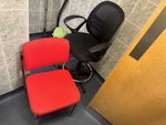Furniture Collection. One Round white table
Two Bar Stools
One Metal hight chair
Three Metal Frame chairs W1 - removed for £106