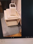 furniture 1 x cupboard
1 x toaster SE20 - removed for £40