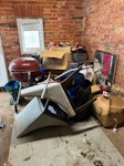 Cleaning out garage Old BBQ, broken garden stuff, boxes, 2 chairs  etc BN3 - removed for £174