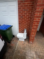 One WC collected by SID WASTE LTD