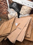 Bundle of cardboard Bundle of cardboard + 5 bags of packaging paper RH8 - removed for £41