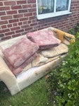 Sofa Old sofa and old cushions RM8 - removed for £83