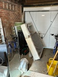 Rubbish, 2 chairs, mattress bo cleaning out garage BN3 - removed for £293
