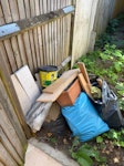 builders/garden waste tile, turf cuts, builders waste SW13 - removed for £57